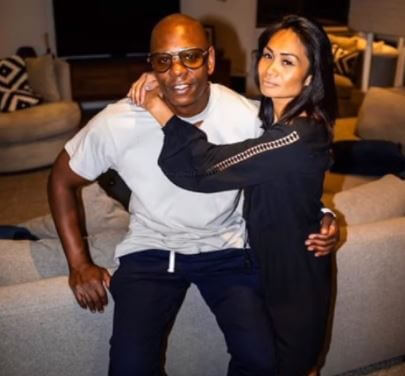 Elaine Chappelle with her husband Dave Chappelle.